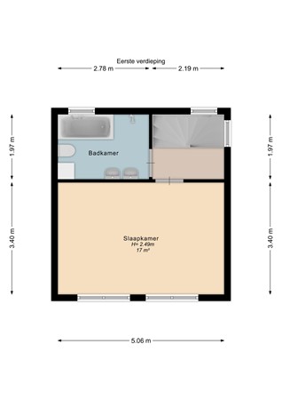 Floorplan - Giddinghof 6, 4143 GX Leerdam